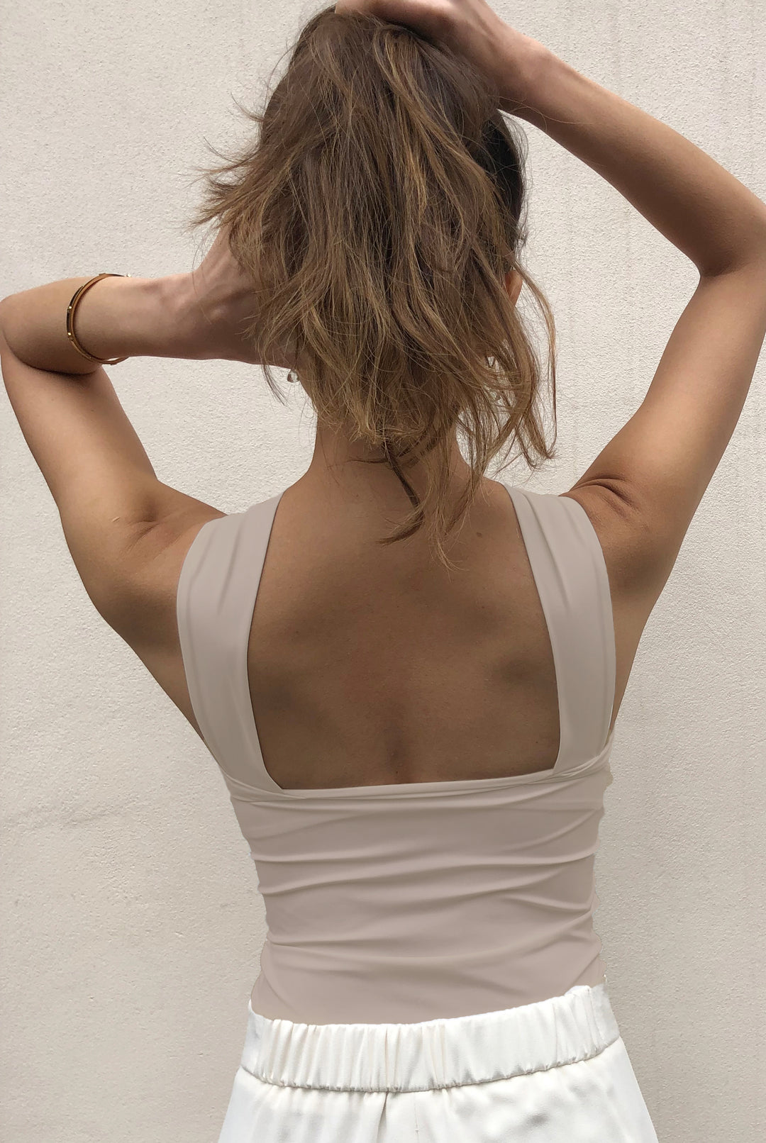 Draped Top Long Uni Colors