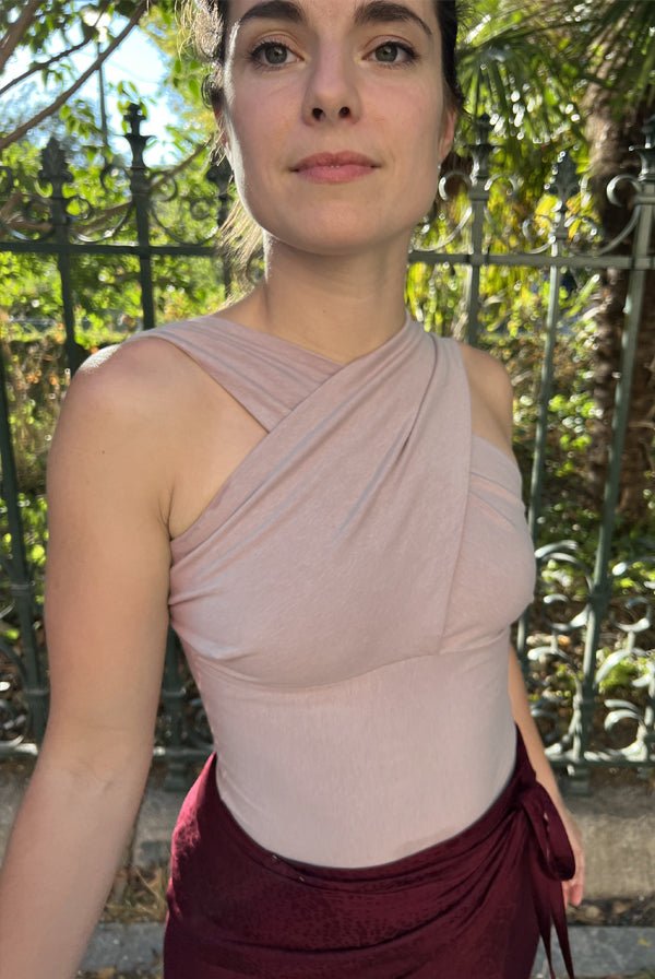 Draped Top Long Cotton - Take It Easy Honey