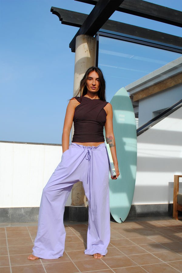 Draped Top Long Uni Colors - Take It Easy Honey