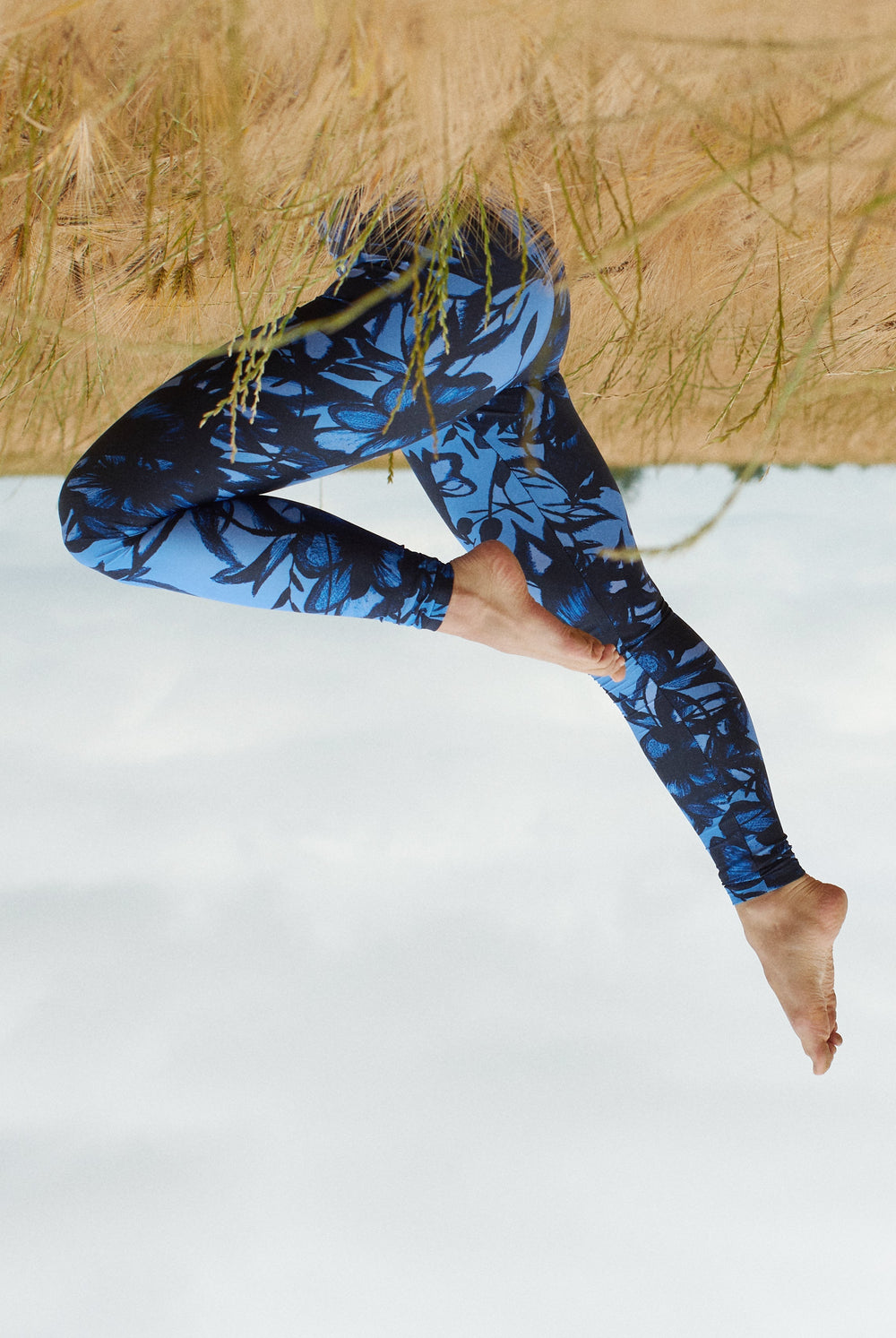 Legging High Waist Flower Prints - Take It Easy Honey