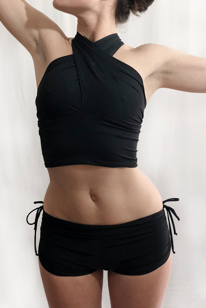 Short With Side Straps Uni Colors