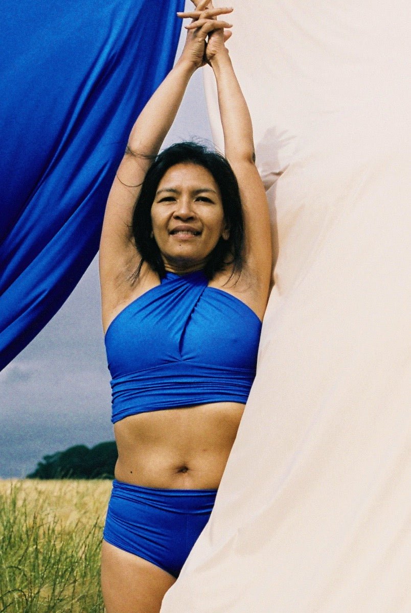 Draped Top Uni Colors - Take It Easy Honey