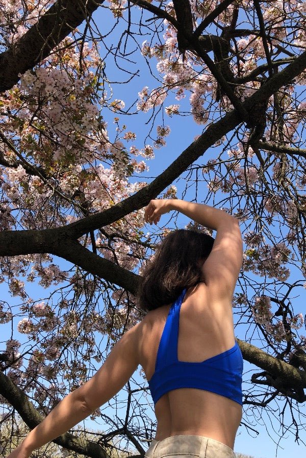 One Shoulder Top Uni Colors - Take It Easy Honey