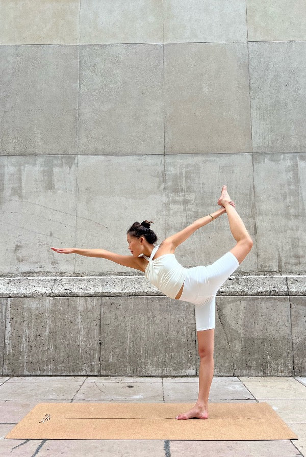 Yoga Mat Cork - Take It Easy Honey