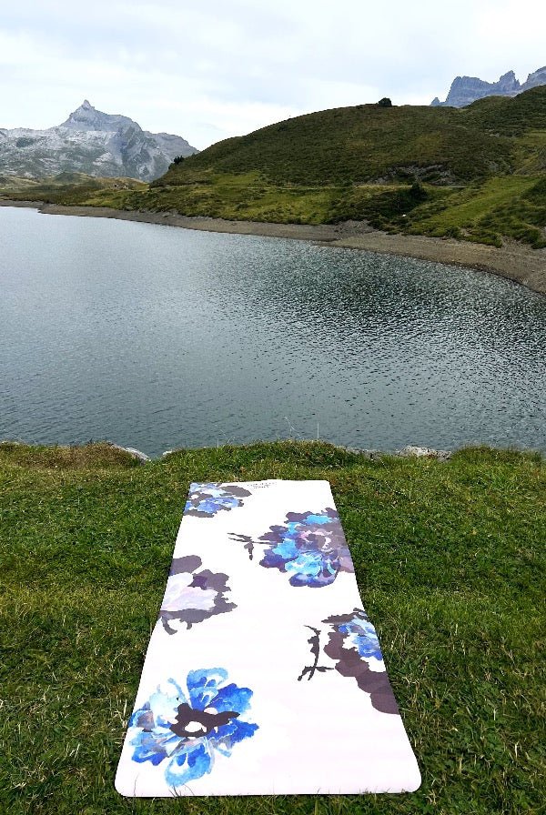 Yoga mat Sand Flower Natural rubber - Take It Easy Honey